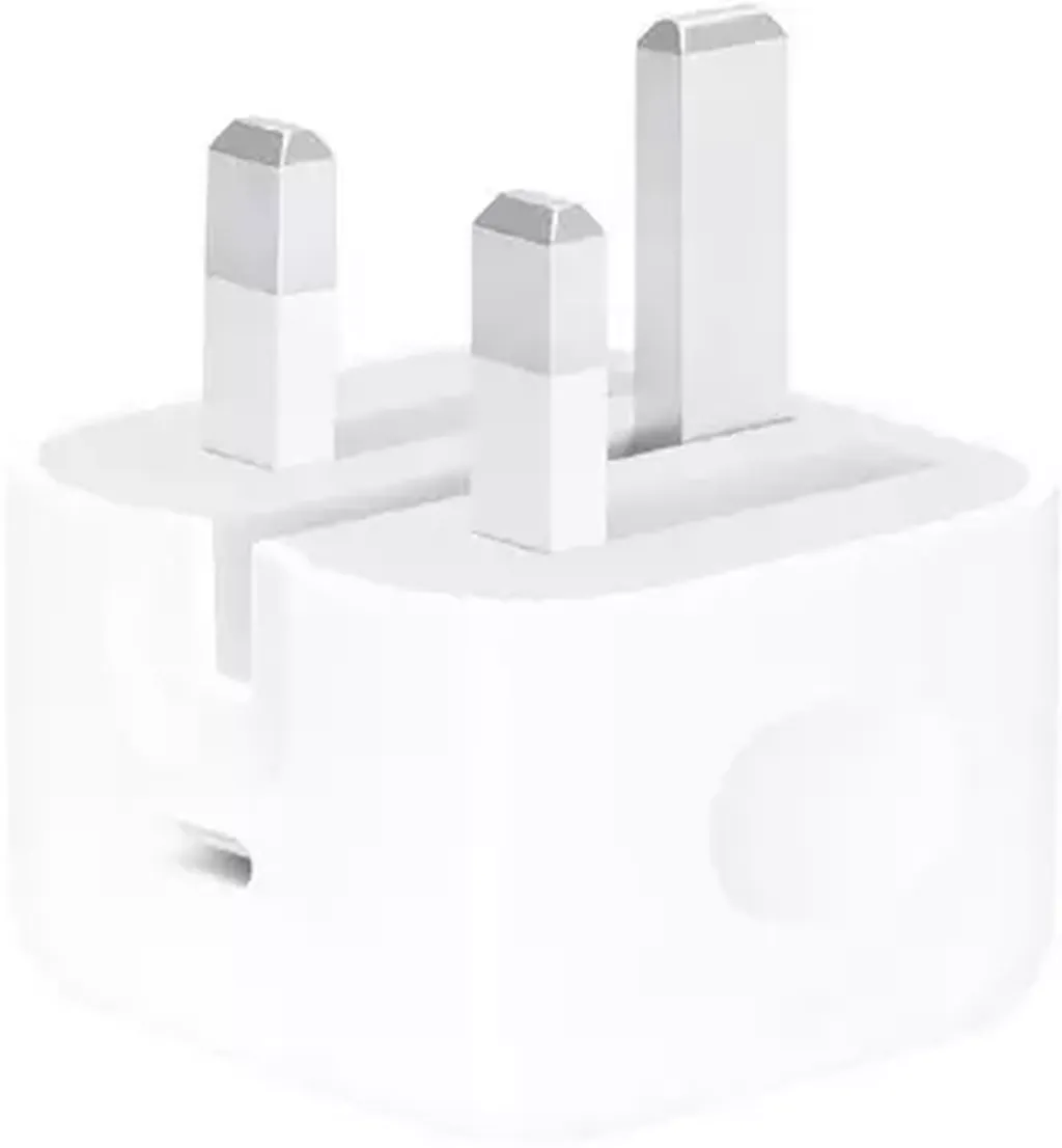 شارژر دیواری 20W اپل پارت نامبر B/A باگارانتی 18 ماهه شرکتی (سه پین)