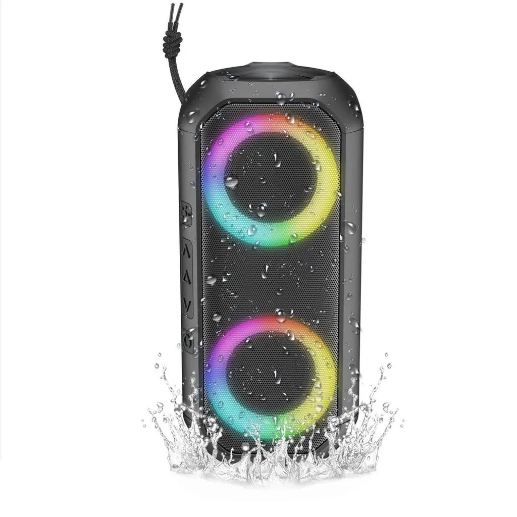 اسپیکر بی‌سیم بودی 40W ضدآب RGB مدل SP08B با گارانتی 18 ماهه(
